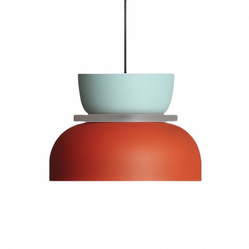 Irina Colorful Bowl Shade Pendant Light
