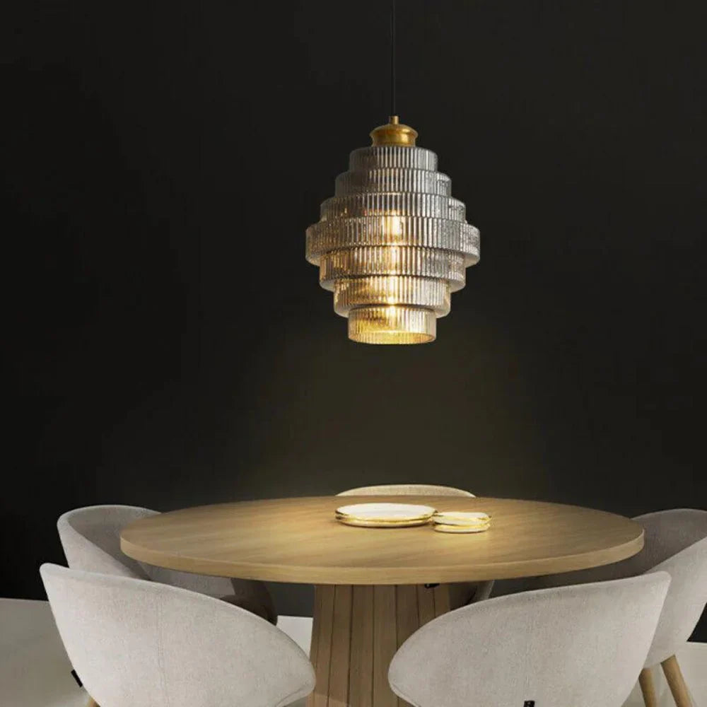 The Carafe Burst Glass Pendant Light