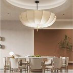 Light of Paris Modern Fabric Pendant Light
