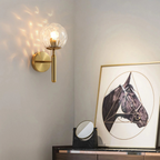 Minimalist Globe Mystical Radiance Wall Light
