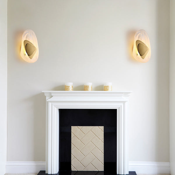 Water Ripple Sculptural Wall Light