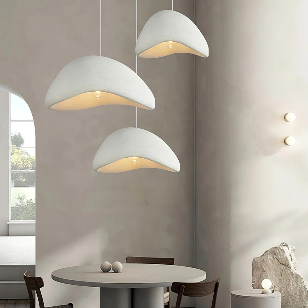 Wabi Sabi Cloud Burst Japandi Pendant Light