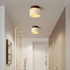 The Stone Travertine Japandi Ceiling Fixture