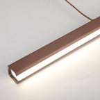 Thala Modern Linear Suspension Black/Brown Living Room