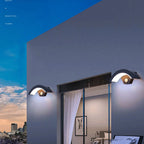 Nordic Arc Metal LED Waterproof Outdoor Wall Light