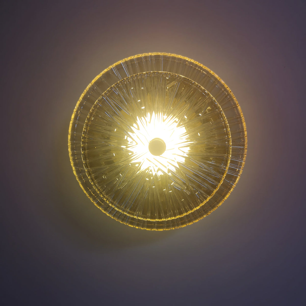 Round Crystal Wall Light