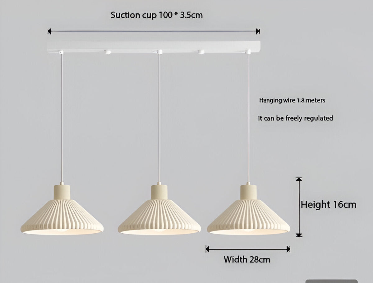 Designer Resin Island Pendant Light