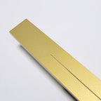 Azin Simple Linear Wall Sconce Black/Gold Living Room