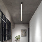 Solin Modern Linear Black Ceiling Light for Living Room