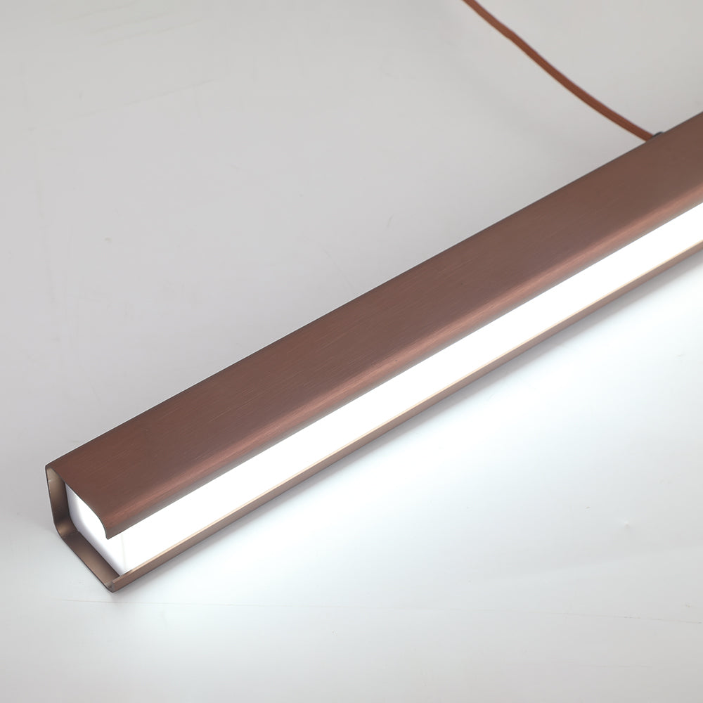 Thala Modern Linear Suspension Black/Brown Living Room