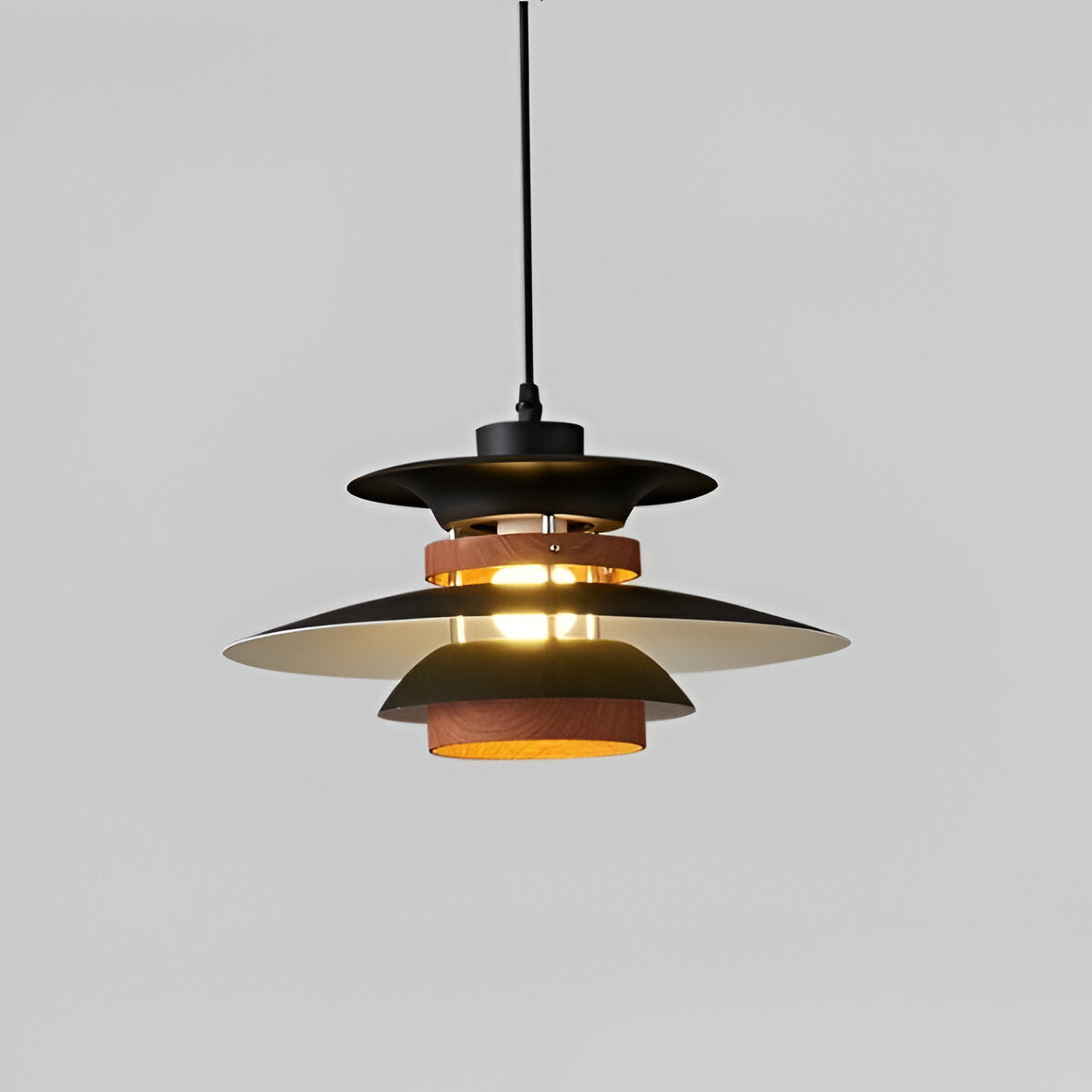 Aurora of Stillness Nordic Iron Pendant Light