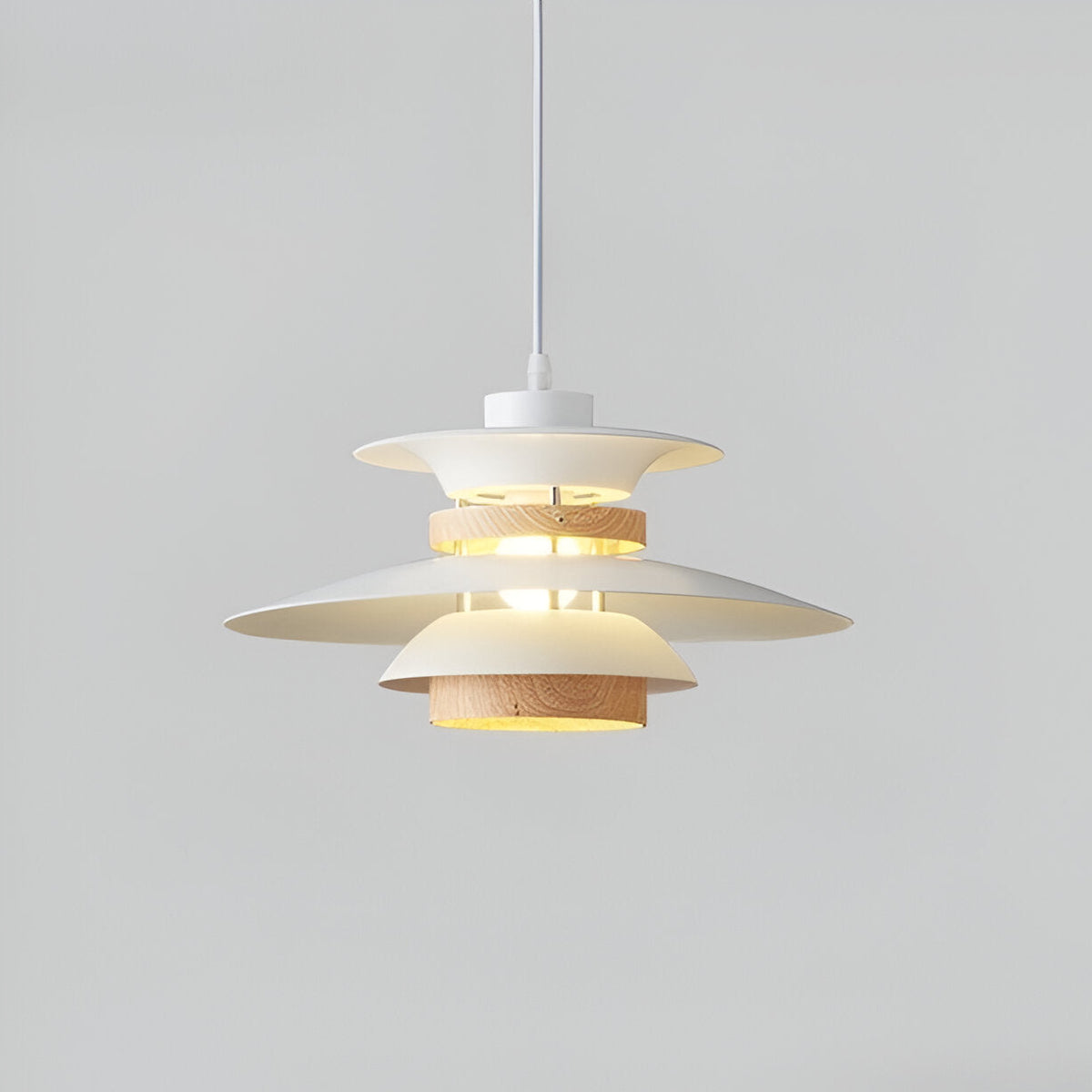 Aurora of Stillness Nordic Iron Pendant Light