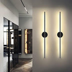Modern Black Aluminum Wall Light