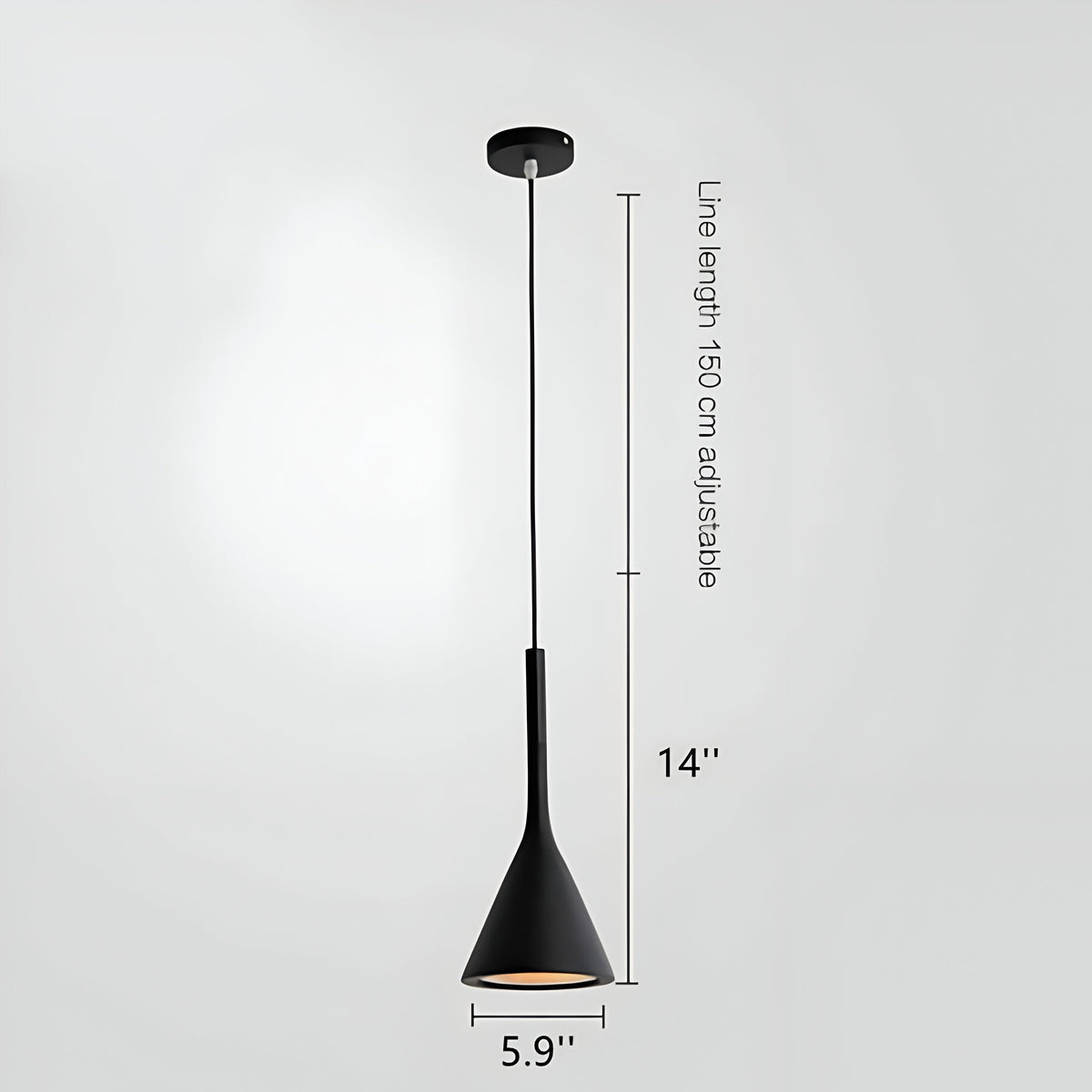 Nordic Conic Scandinavian Design Pendant Light