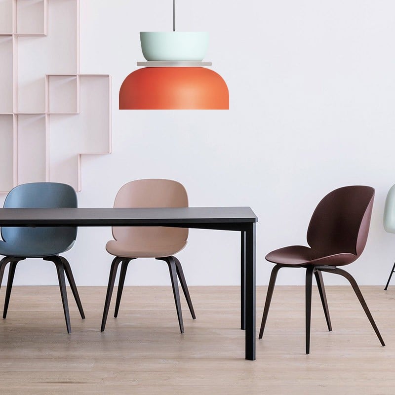Irina Colorful Bowl Shade Pendant Light