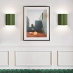 Nordic Resin Clarity Minimalist Wall Light