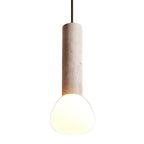 Elegant Travertine Cream Style Pendant Light