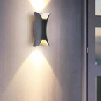 Aluminum Outdoor Night Glow Waterproof Wall Light