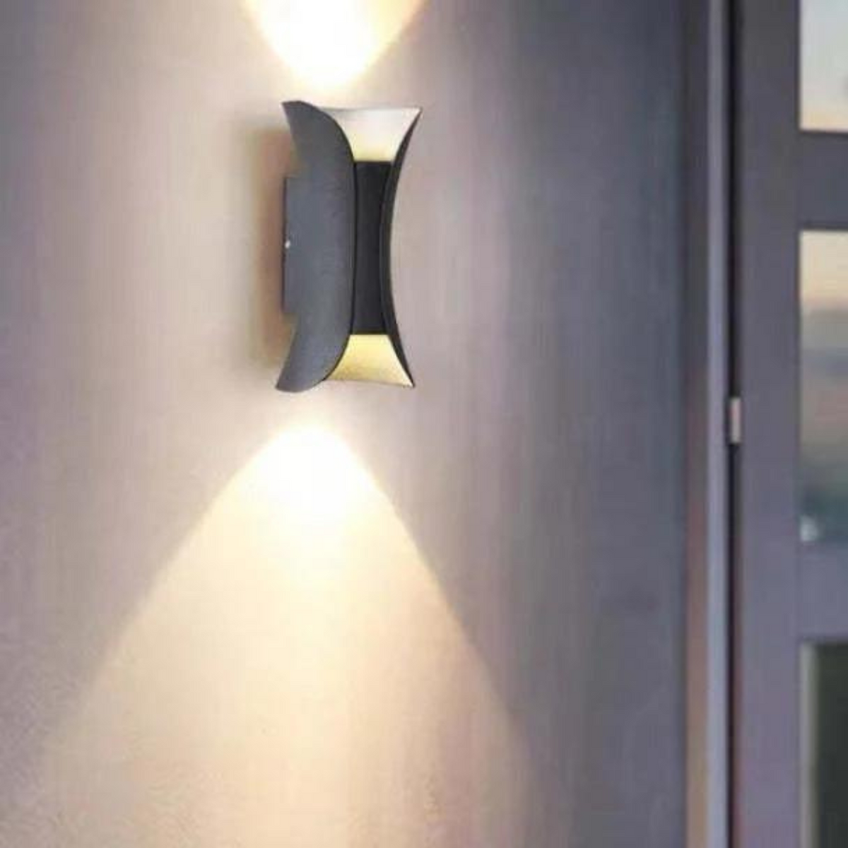 Aluminum Outdoor Night Glow Waterproof Wall Light