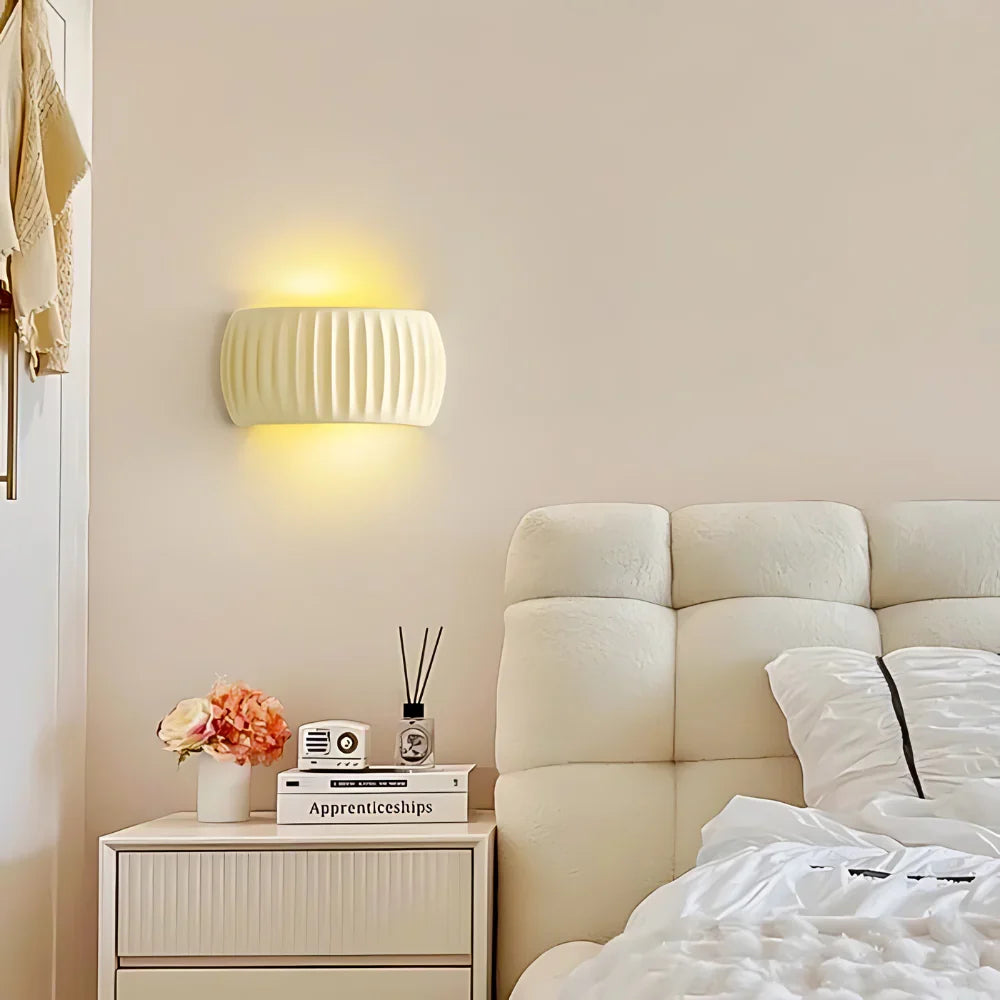 The Sun of Art Deco Resin Wall Light