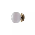 Roselle Nordic Pink Glass Wall Light
