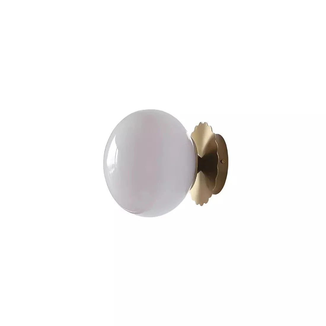 Roselle Nordic Pink Glass Wall Light