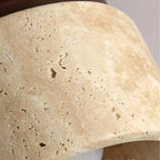The Stone Travertine Japandi Ceiling Fixture