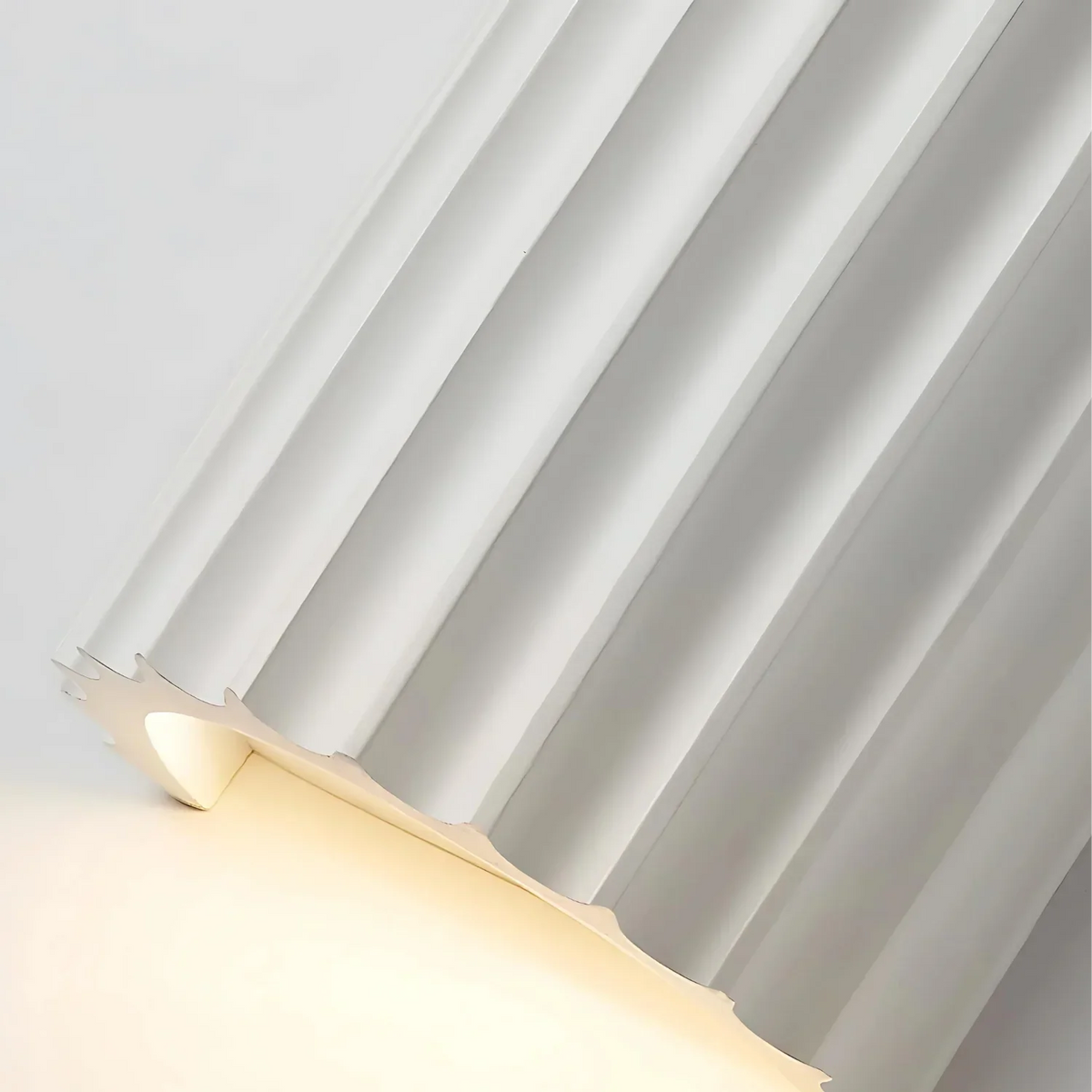 Nordic Resin Clarity Minimalist Wall Light