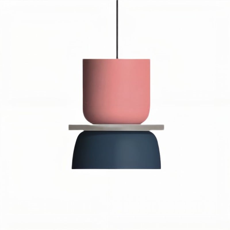 Irina Colorful Bowl Shade Pendant Light