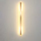 Azin Simple Linear Wall Sconce Black/Gold Living Room