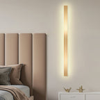 Azin Simple Linear Wall Sconce Black/Gold Living Room