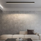 Solin Modern Linear Black Ceiling Light for Living Room