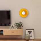 Nordic Glass Olive Disc Wall and Ceiling Light