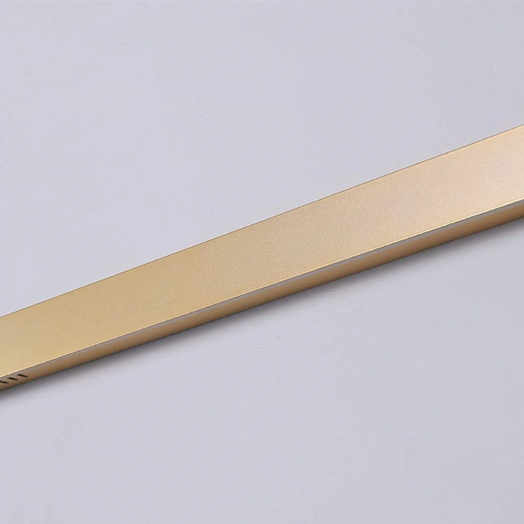 Gravo Minimalist Linear Metal/Wall Lamp, Gold/Black/White