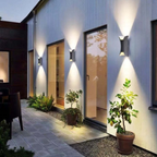 Aluminum Outdoor Night Glow Waterproof Wall Light