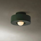 Ethereal Circle Nordic Resin LED Minimalist Ceiling Lamp