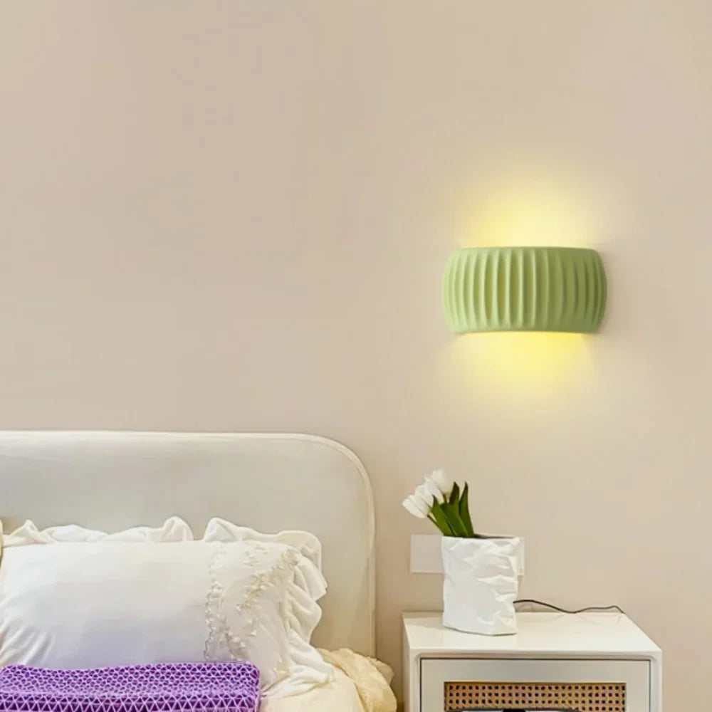 The Sun of Art Deco Resin Wall Light