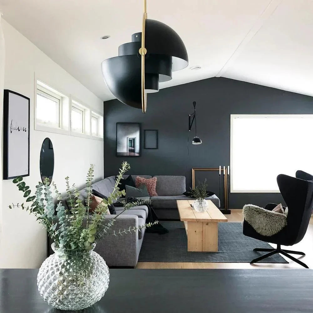 Pure Dane Scandinavian Style Metal Pendant Lamp