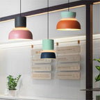 Irina Colorful Bowl Shade Pendant Light