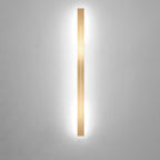 Azin Simple Linear Wall Sconce Black/Gold Living Room