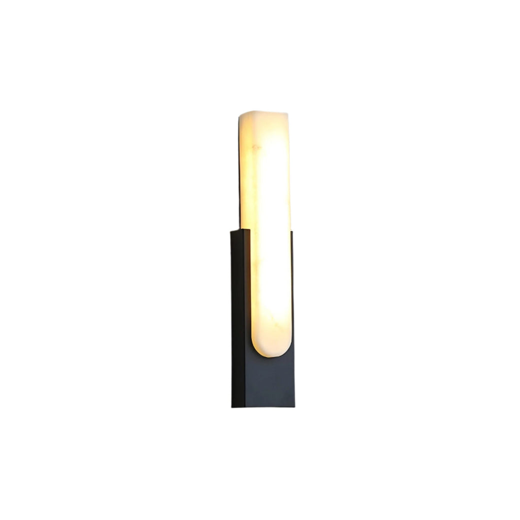 Agatha Modern Artificial Alabaster Minimalist Wall Light