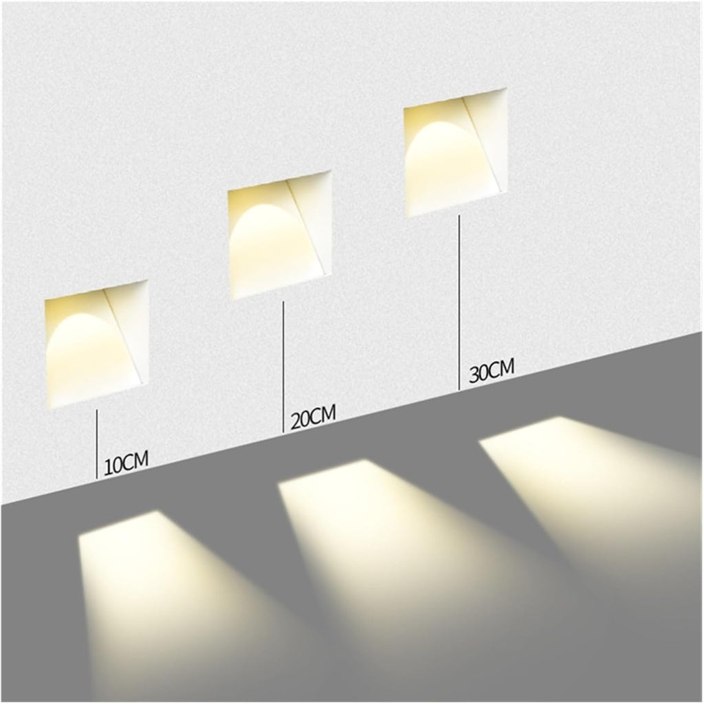 Nordic Frameless Stairs LED Sensor Metal Wall Light