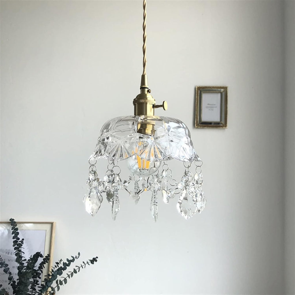 Éloise European Retro Glass Pendant Light