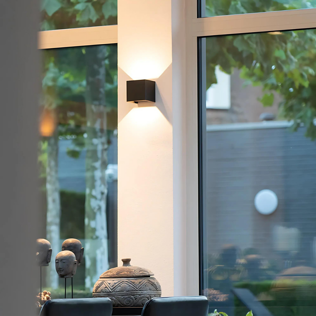 Nordic The Bright Square Waterproof Outdoor Wall Light