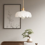 Fay Rustic Tulip Glass Pendant Light