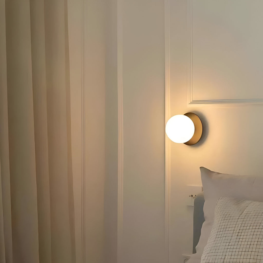 Brilliant Dawn Modern Glass Wall Lamp