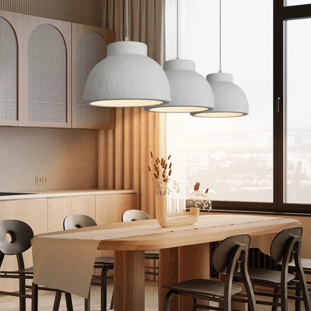 Nordic Bowl Minimalist Polystyrene Pendant Light