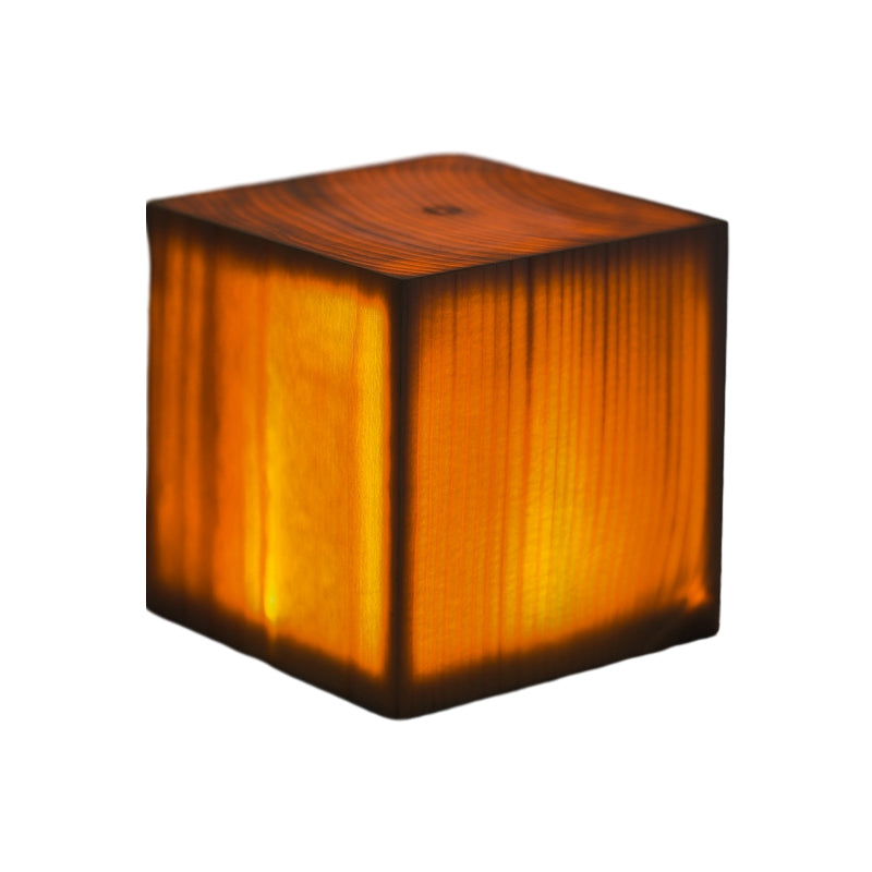 Stylish LED Table Lamp - WoodGlow