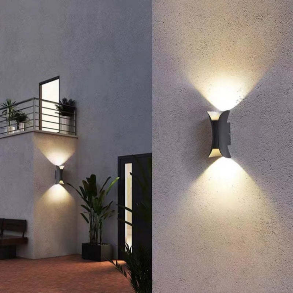 Aluminum Outdoor Night Glow Waterproof Wall Light