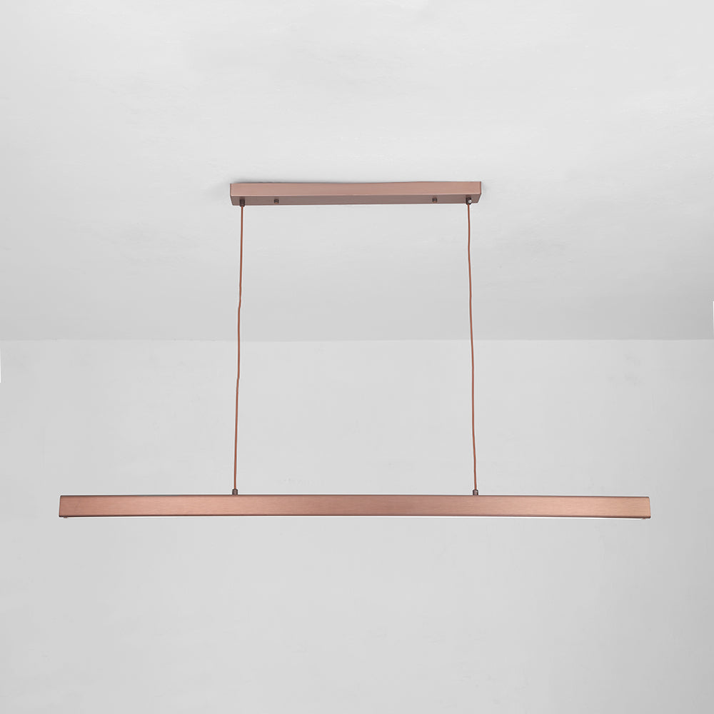 Thala Modern Linear Suspension Black/Brown Living Room